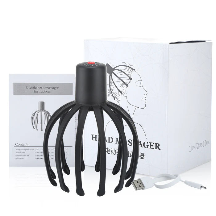 Electric Qctopus Head Massager