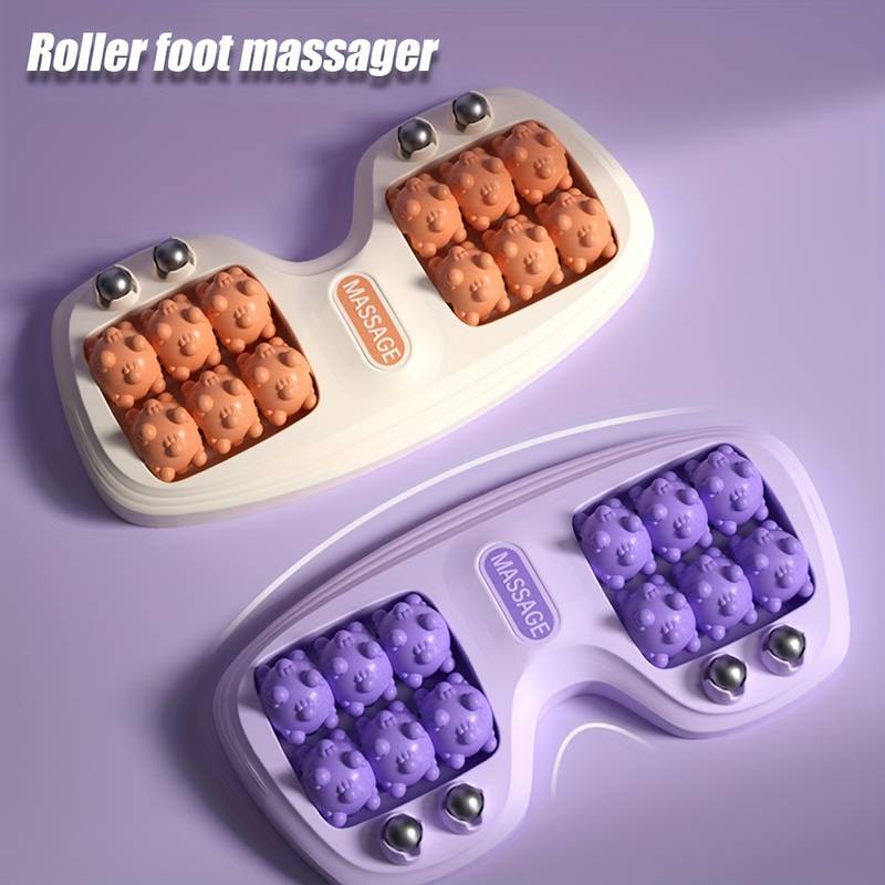 Innovative Foot Massager Wheels for Pain Relief & Plantar Relaxation