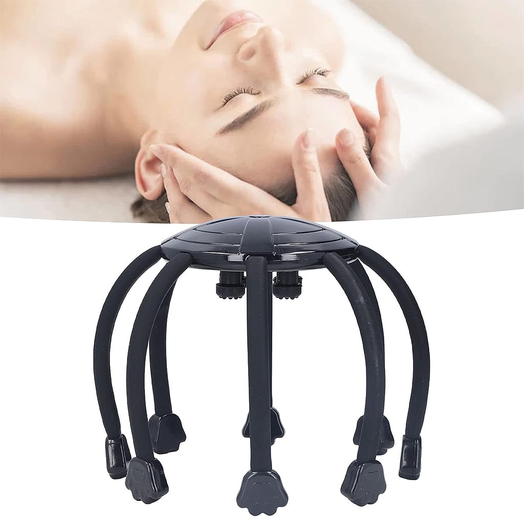 Electric Qctopus Head Massager