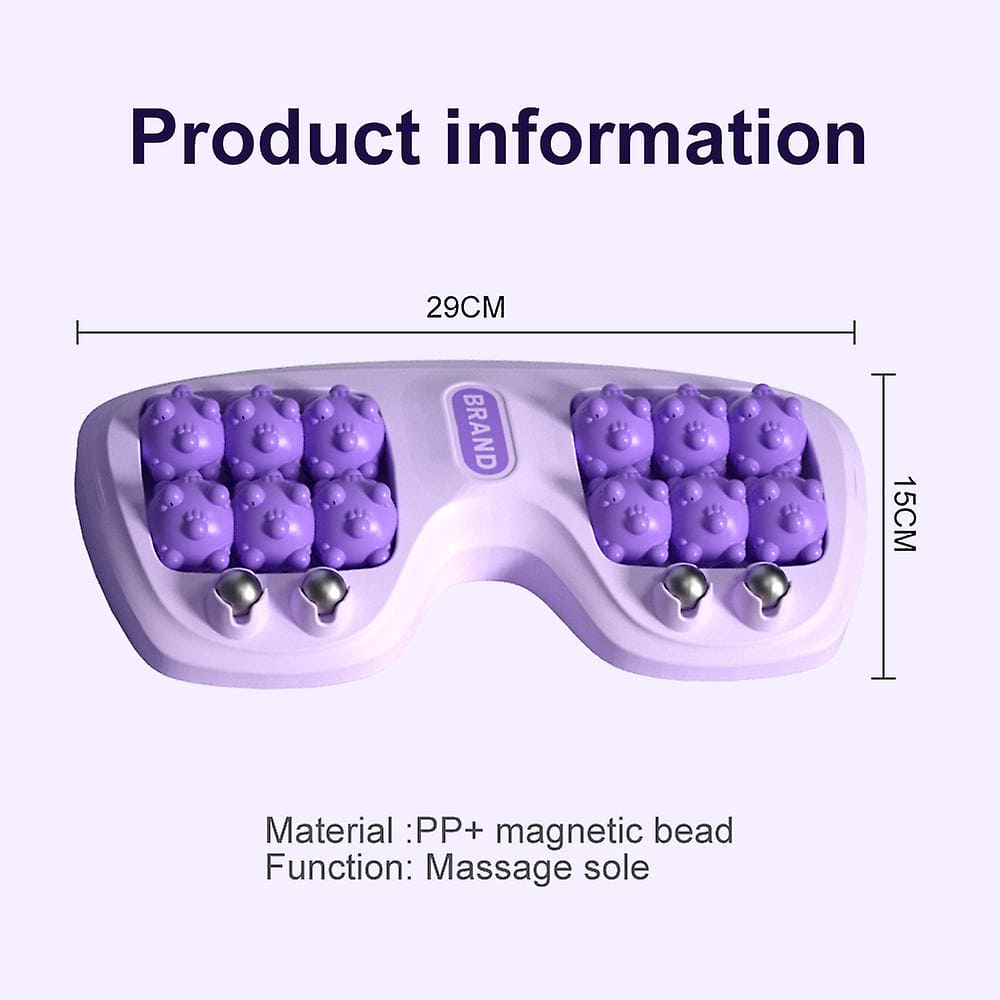 Innovative Foot Massager Wheels for Pain Relief & Plantar Relaxation