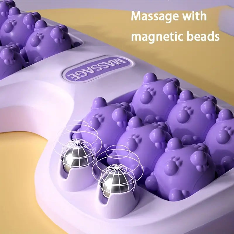 Innovative Foot Massager Wheels for Pain Relief & Plantar Relaxation