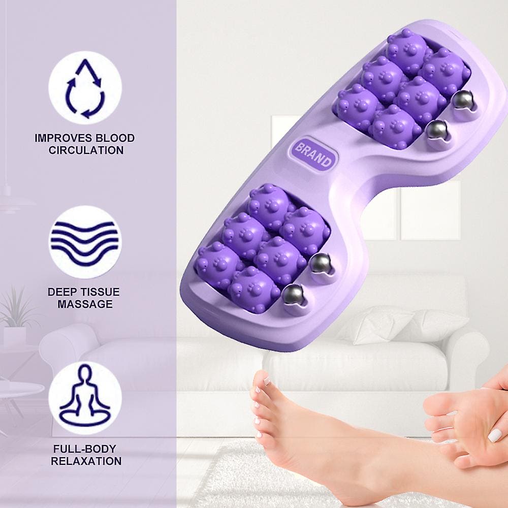 Innovative Foot Massager Wheels for Pain Relief & Plantar Relaxation